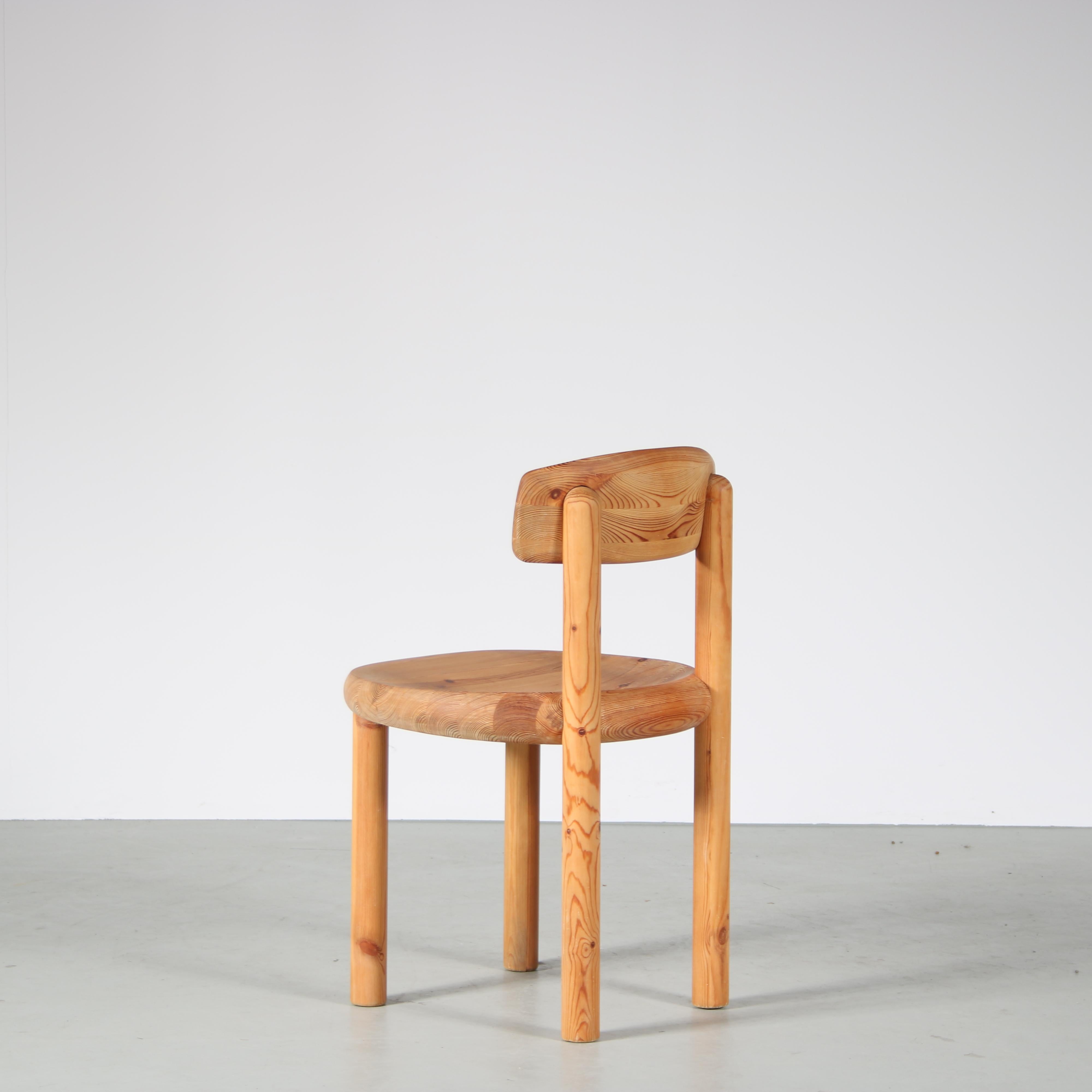Pair of Dining Chairs by Rainer Daumiller for Hirtshals Sawmill, Denmark, 1960 4