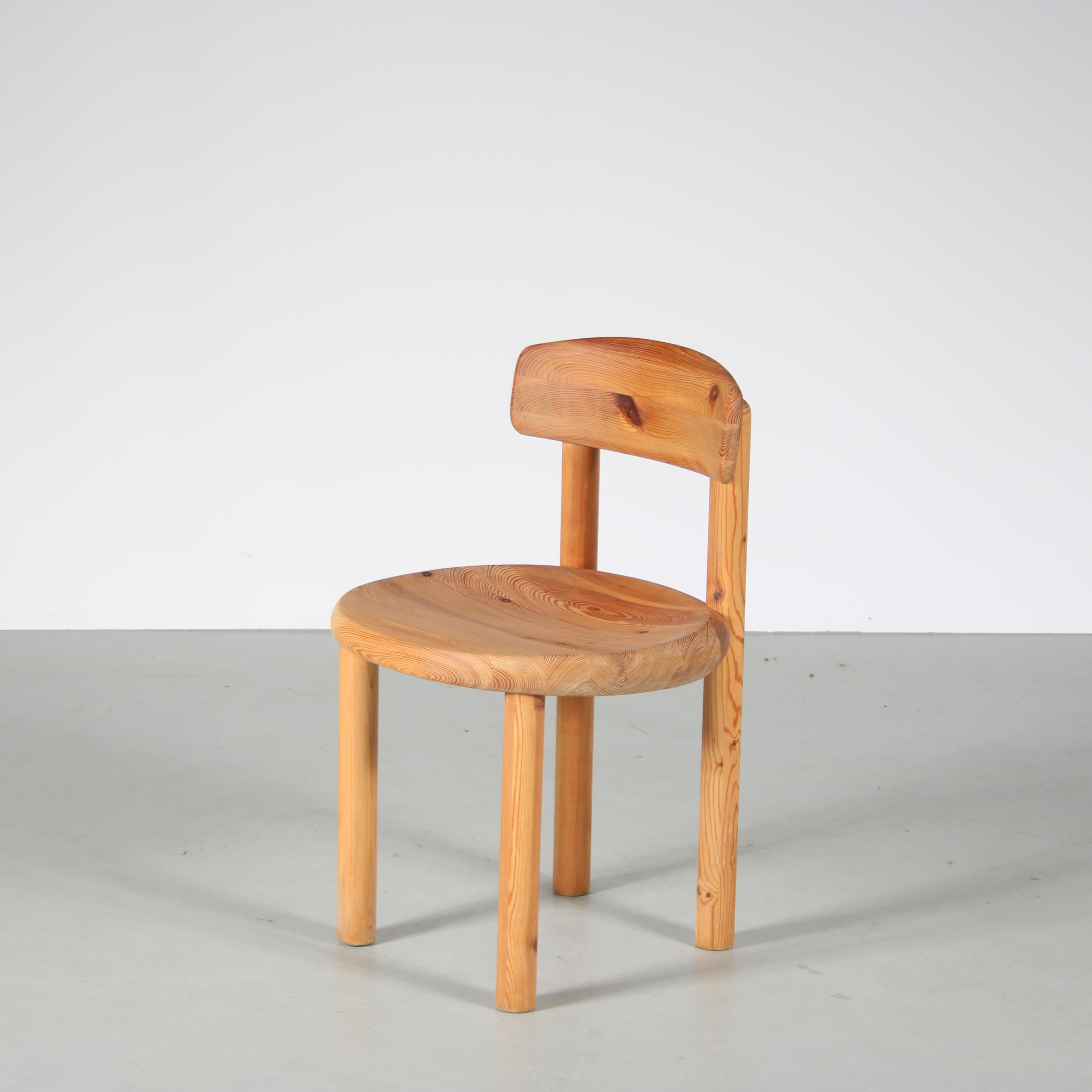 Pair of Dining Chairs by Rainer Daumiller for Hirtshals Sawmill, Denmark, 1960 1