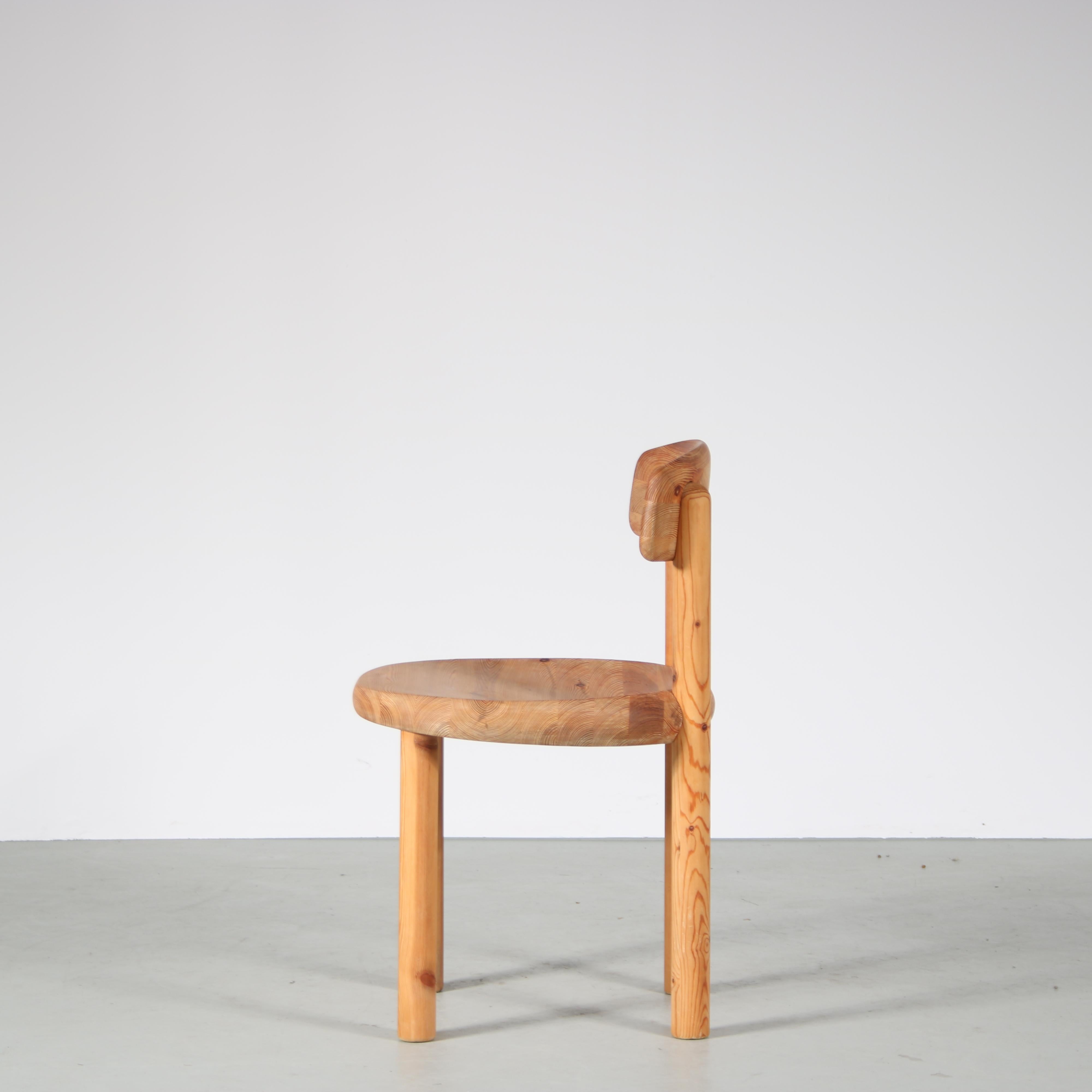 Pair of Dining Chairs by Rainer Daumiller for Hirtshals Sawmill, Denmark, 1960 2