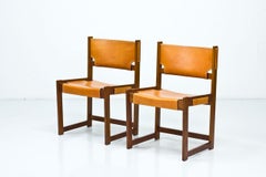 Pair of Dining Chairs by Sven Kai Larsen for Nordiska Kompaniet