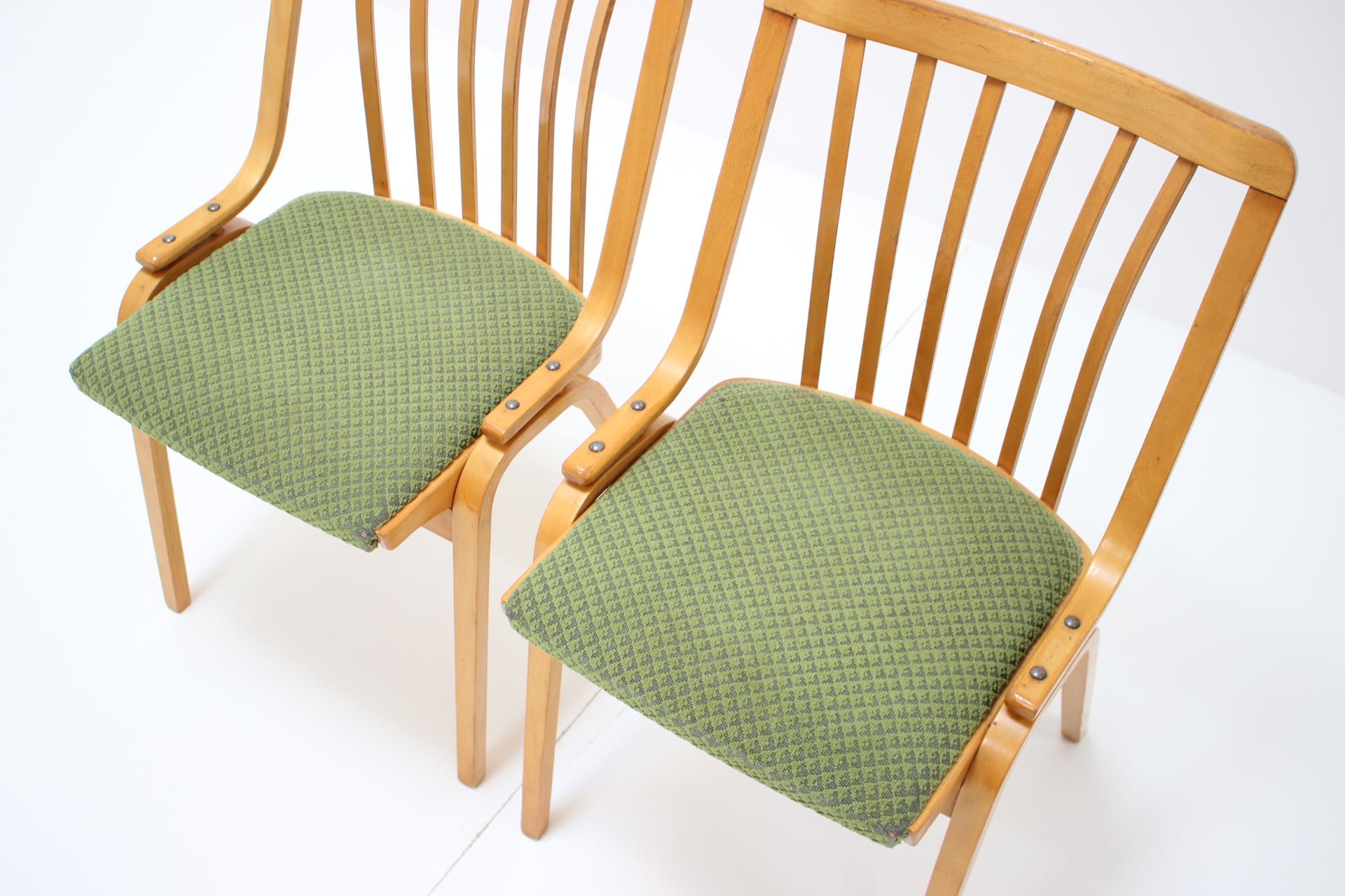 Pair of Dining Chairs Designed by Antonín Šuman, 1960s 1