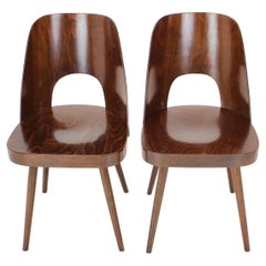 Pair of Dining Chairs Designed by Oswald Haerdtl, 1962