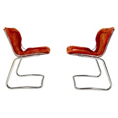 Pair of Dining Chairs Gastone Rinaldi, Rima Italy, 1970s (2 pairs available)