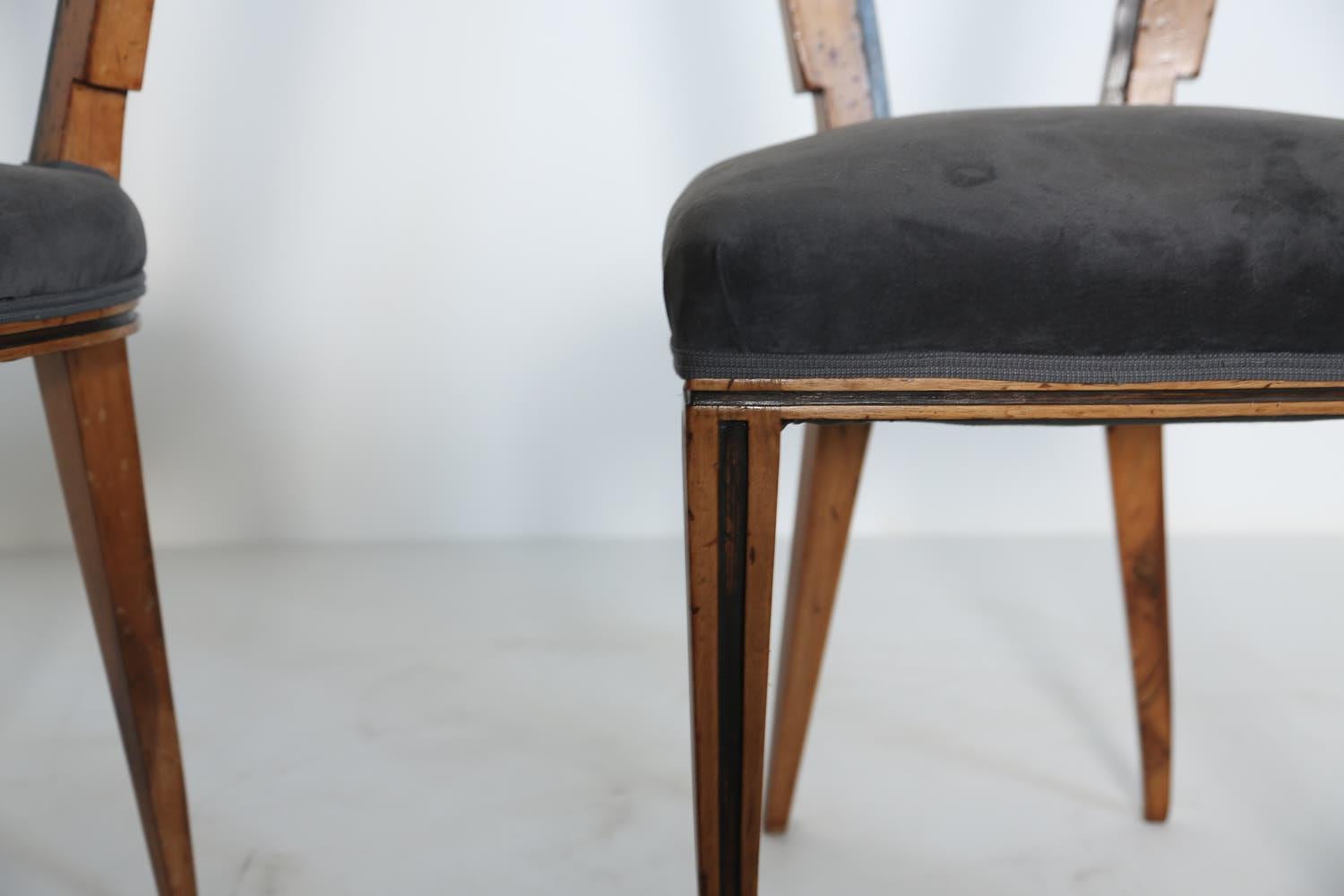 Pair of Dining Chairs, Italy, 1950s 8