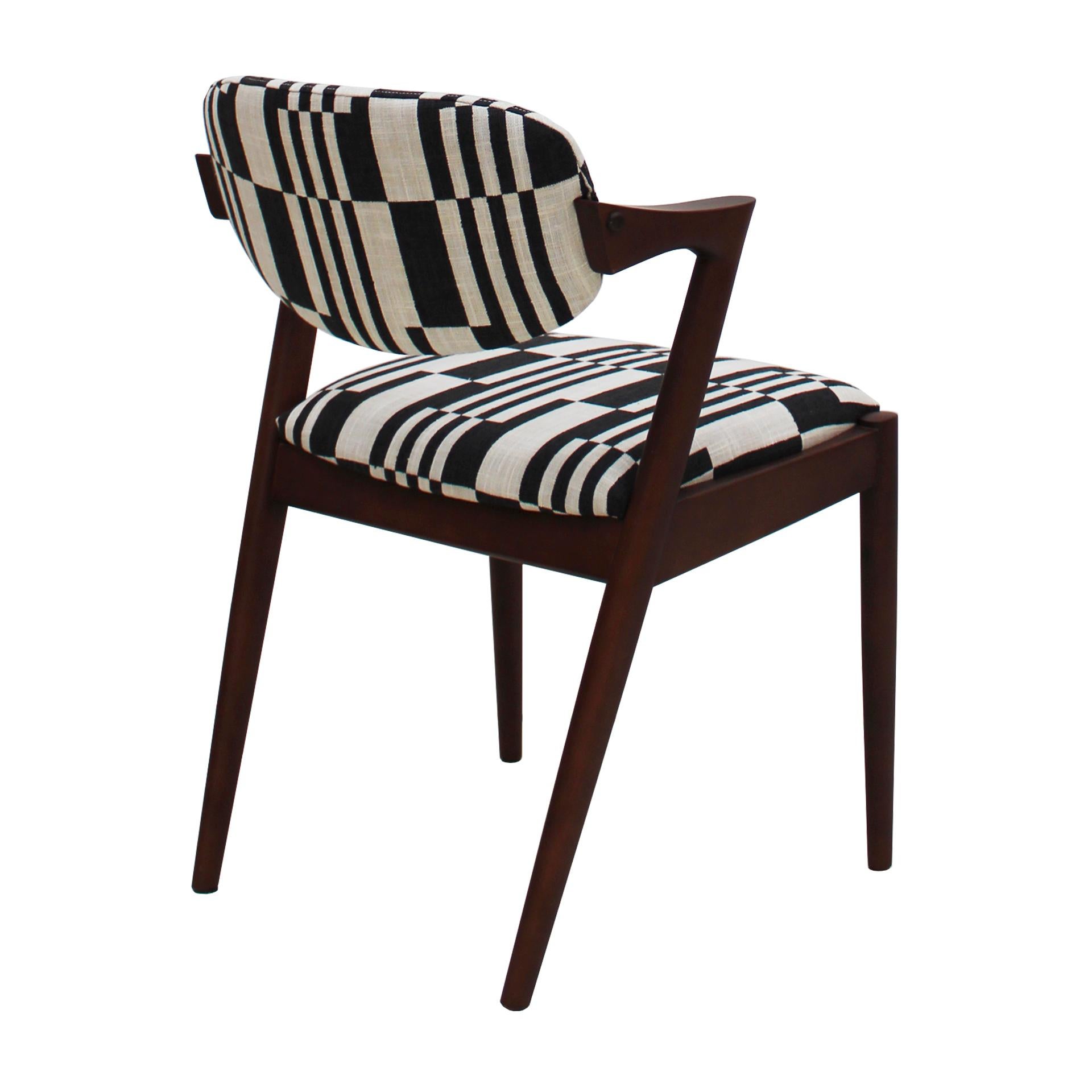Paire de chaises de salle à manger dans le style de Kai Kristiansen Bon état - En vente à Ibiza, Spain