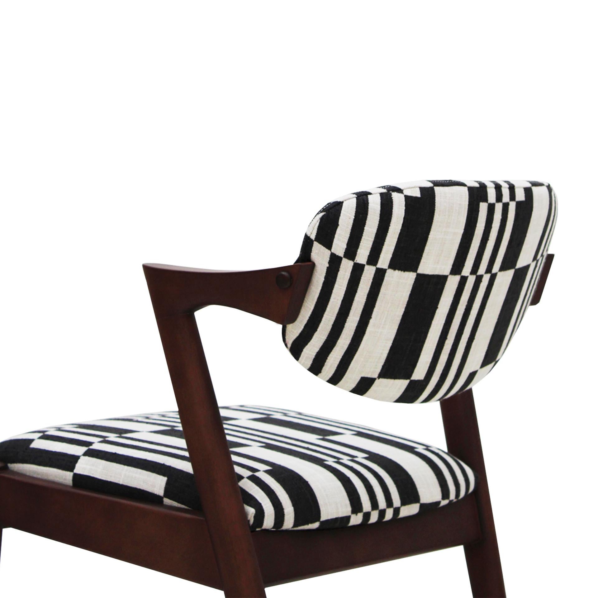 Paire de chaises de salle à manger dans le style de Kai Kristiansen en vente 1
