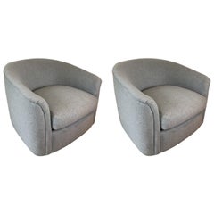 Pair of Directional Swivel Chairs
