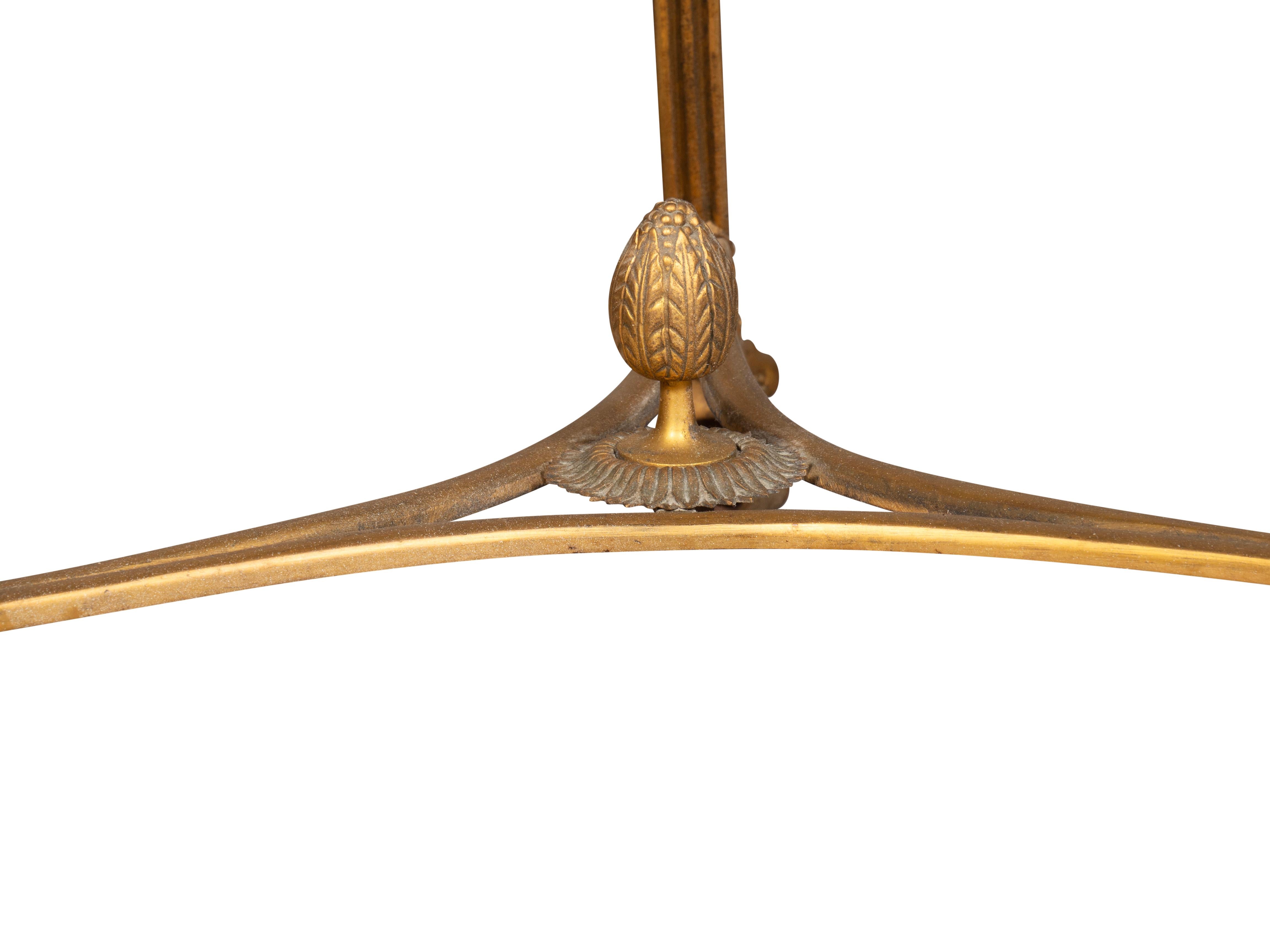 XX secolo Coppia di tavoli gueridon in bronzo e granito in stile Directoire in vendita