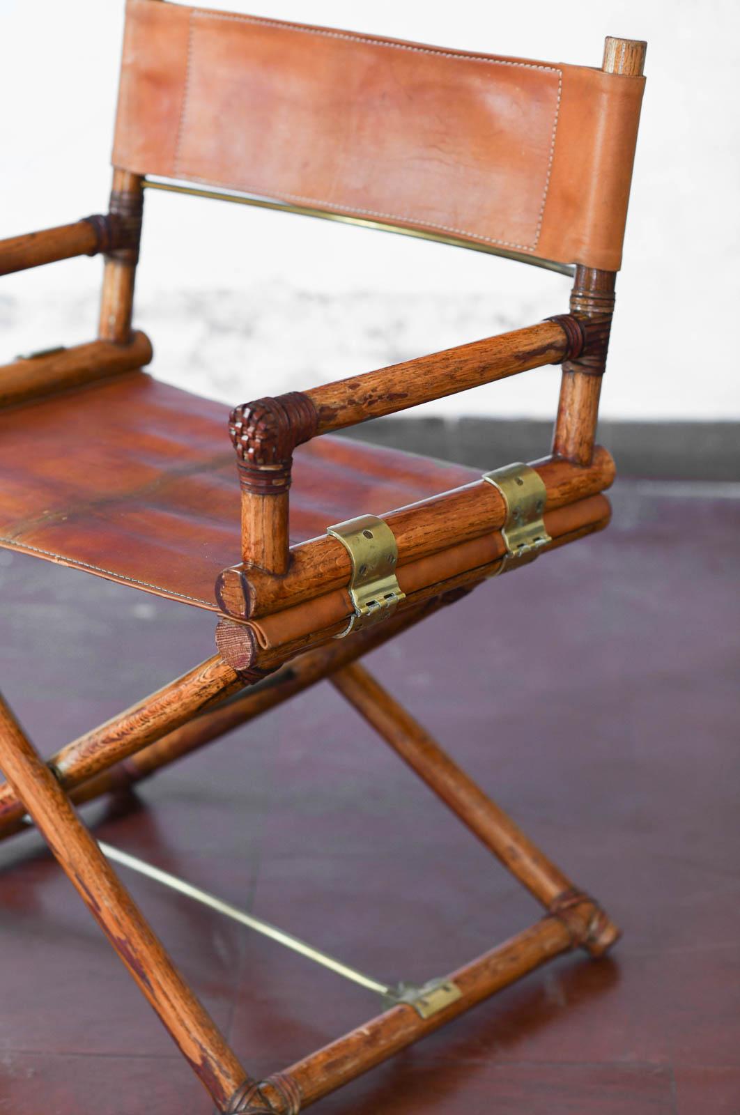 Pair Of Director’s Chairs By Elinor And John Mc Guire For Lyda Levi In Good Condition In Roma, RM