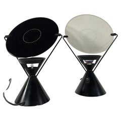 Pair of Discola Table Lamps by Neo Studio for Tronconi, 1980s
