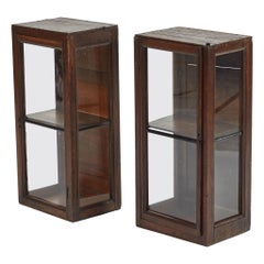Pair of Display Cabinets