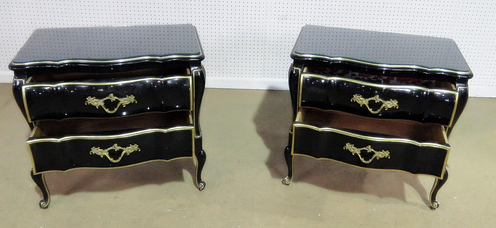 American Pair of Dixon Powdermaker Nightstands