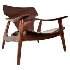 Vintage "Diz" Armchair in Hardwood by Sergio Rodrigues, 2001, Brazil