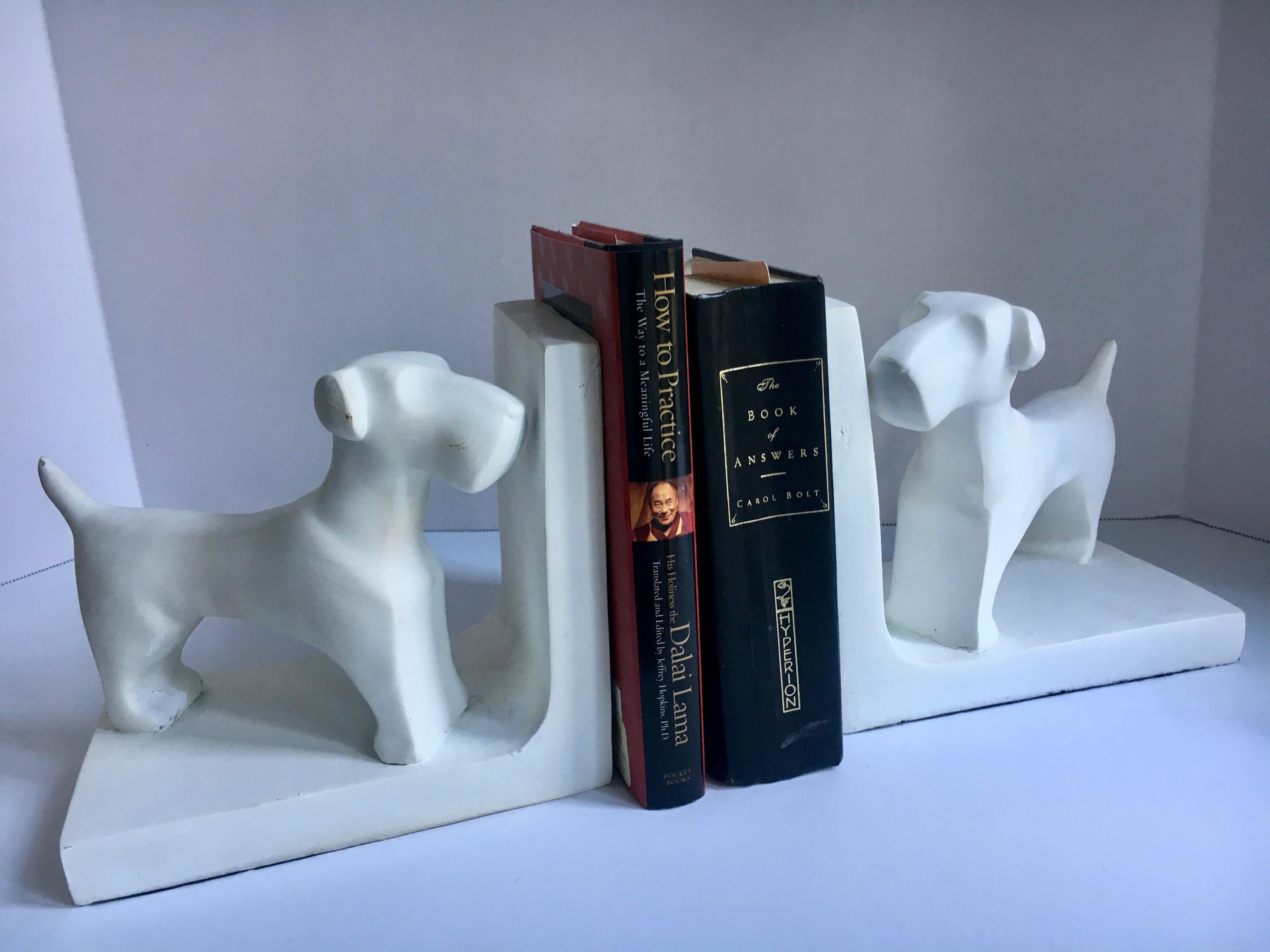 Pair of Dog Bookends 3