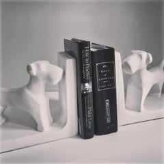 Pair of Dog Bookends
