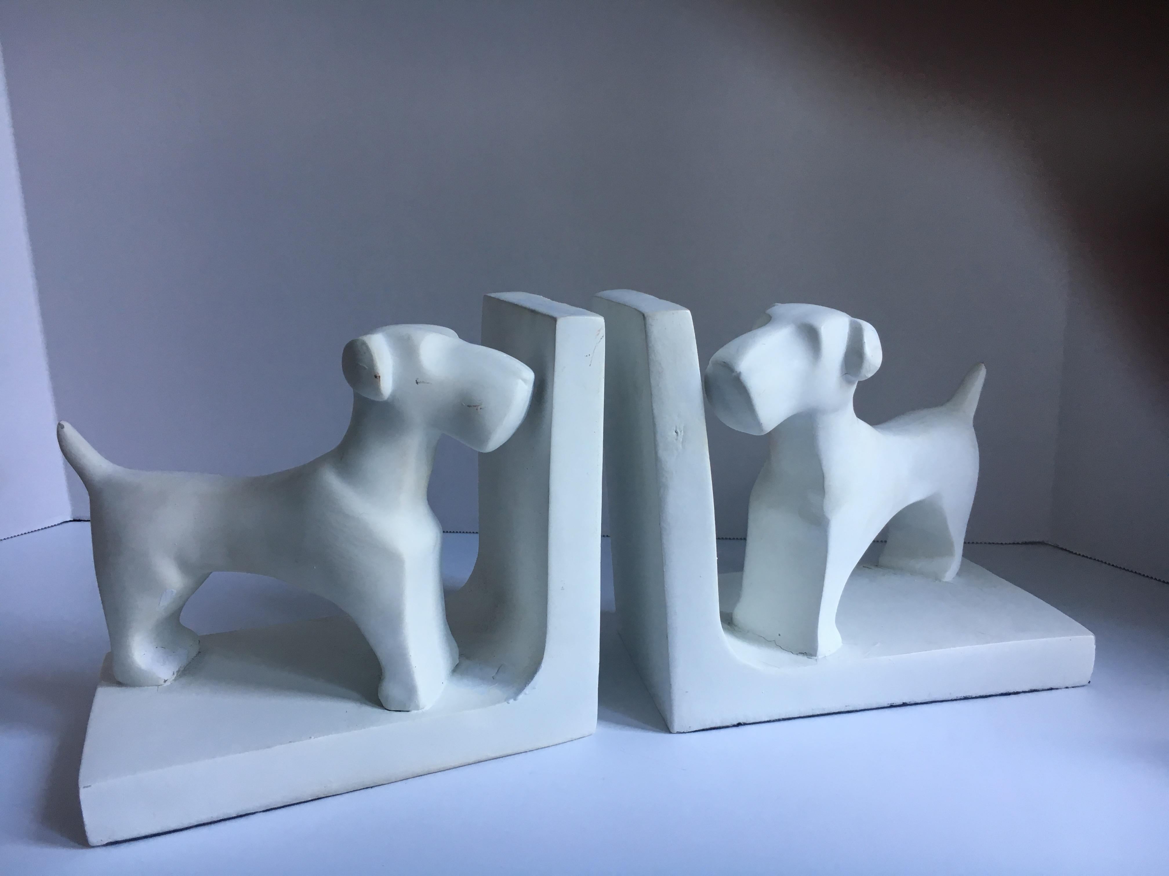 Pair of Dog Bookends 2