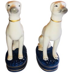 Pair of Dog Statues
