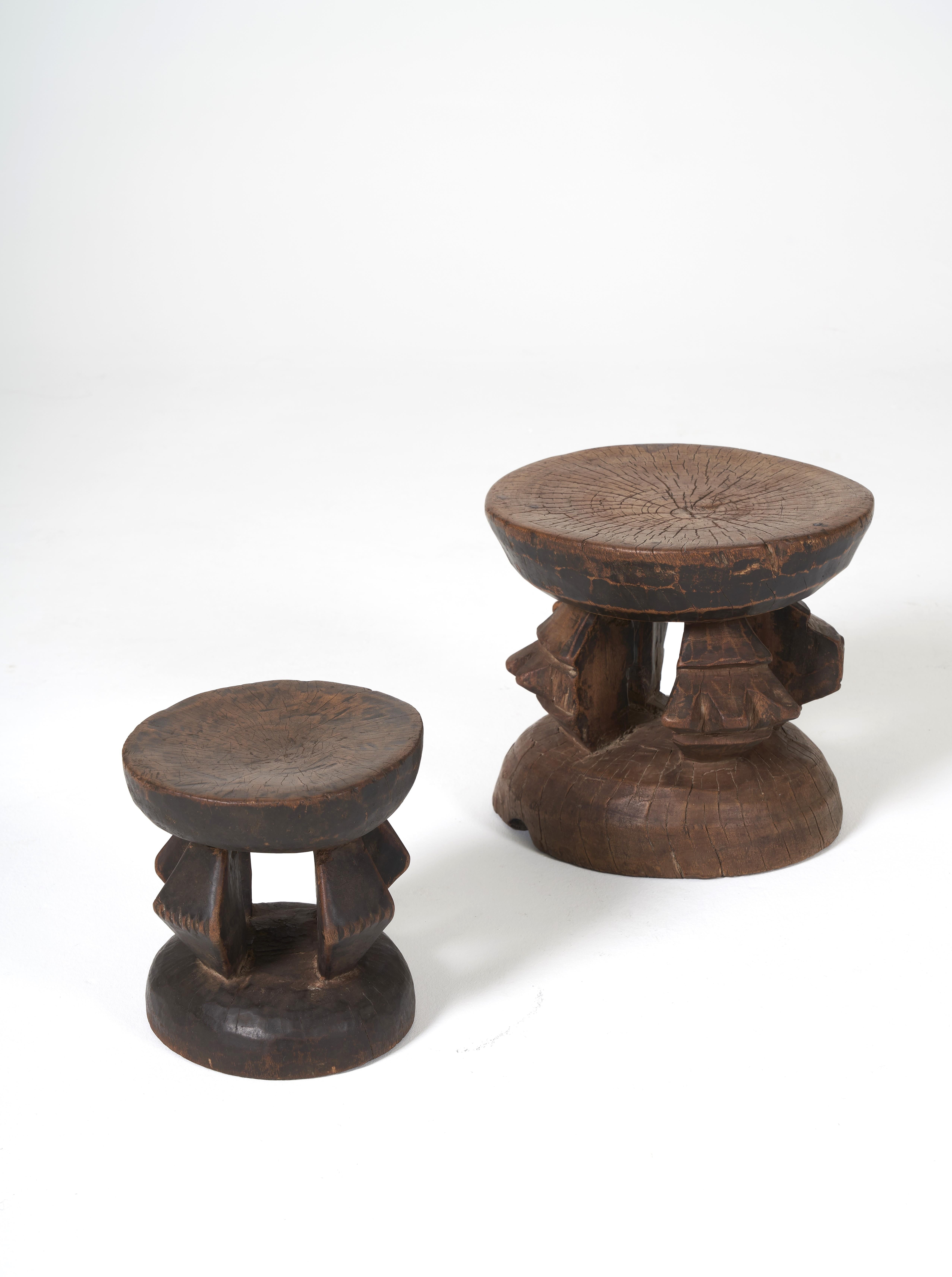 Pair of Dogon Stools from Mali  6