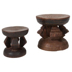 Pair of Dogon Stools from Mali 