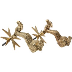 Pair of Dolphin-Form Door Knockers