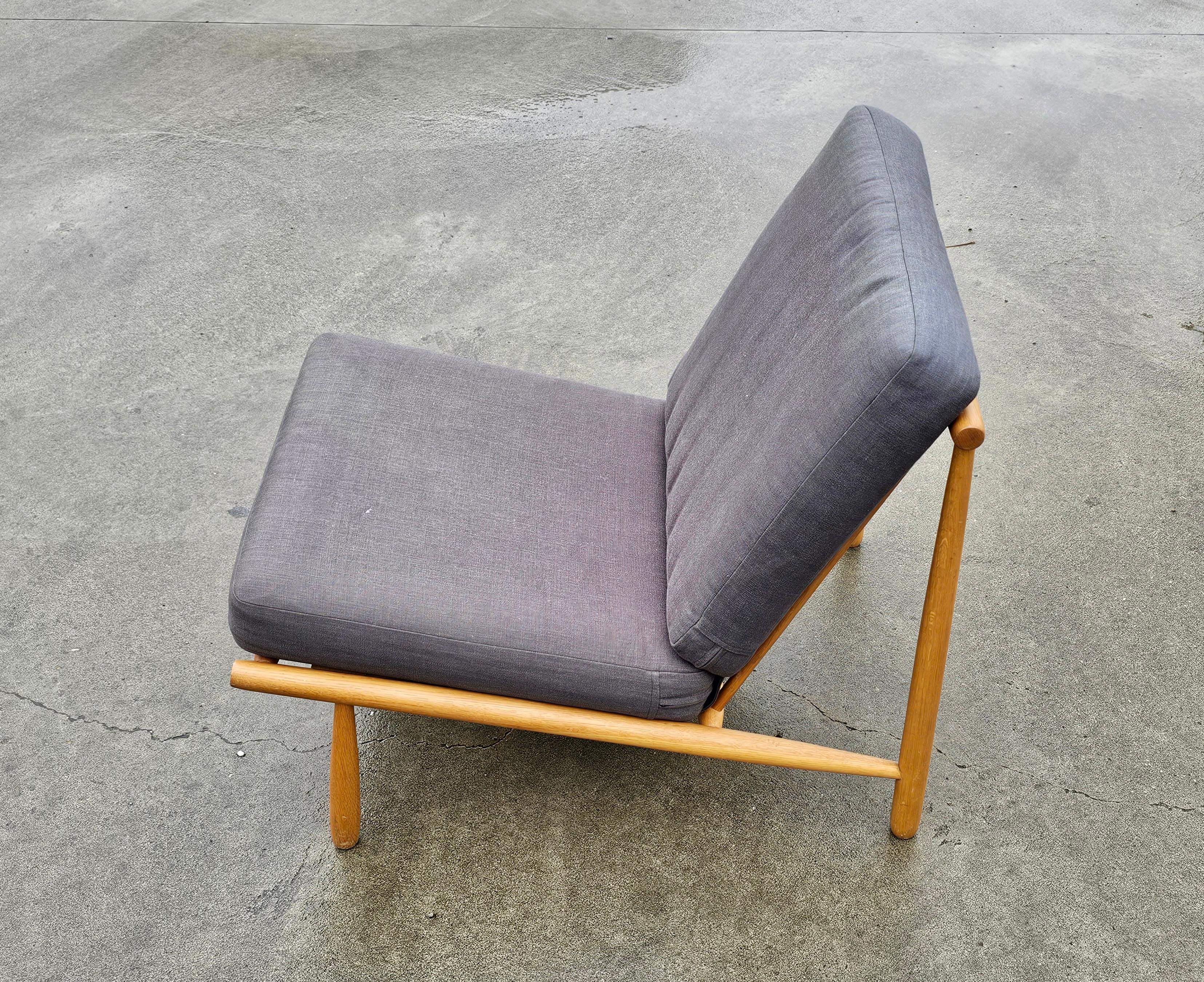 Pair of Domus Lounge Chairs by Alf Svensson for Dux Sweden, Sweden 1960s 3