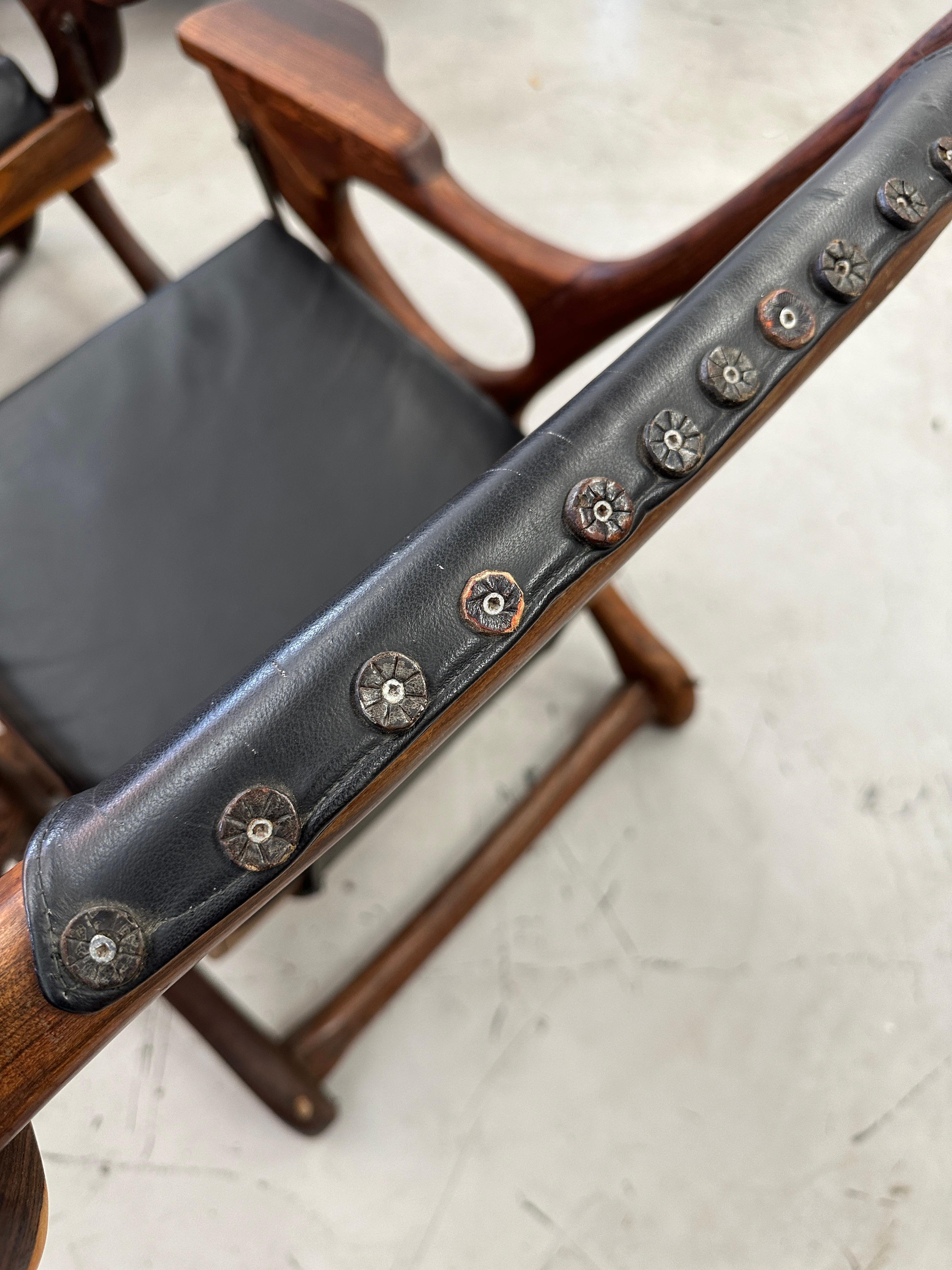 Paar Don Shoemaker für Senal Sling Chairs (Handgefertigt) im Angebot