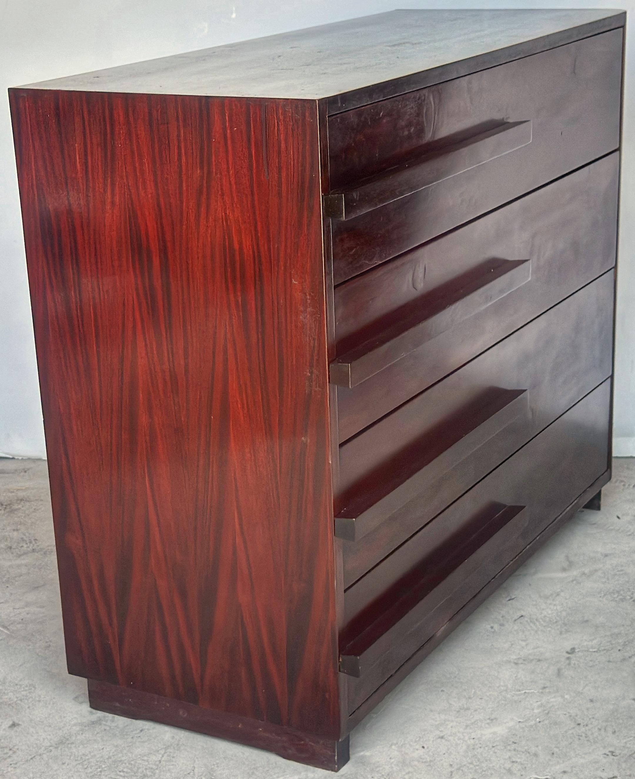 Pair of Donald Deskey Streamlined Art Deco Chests, USA, Circa 1930s For Sale 10