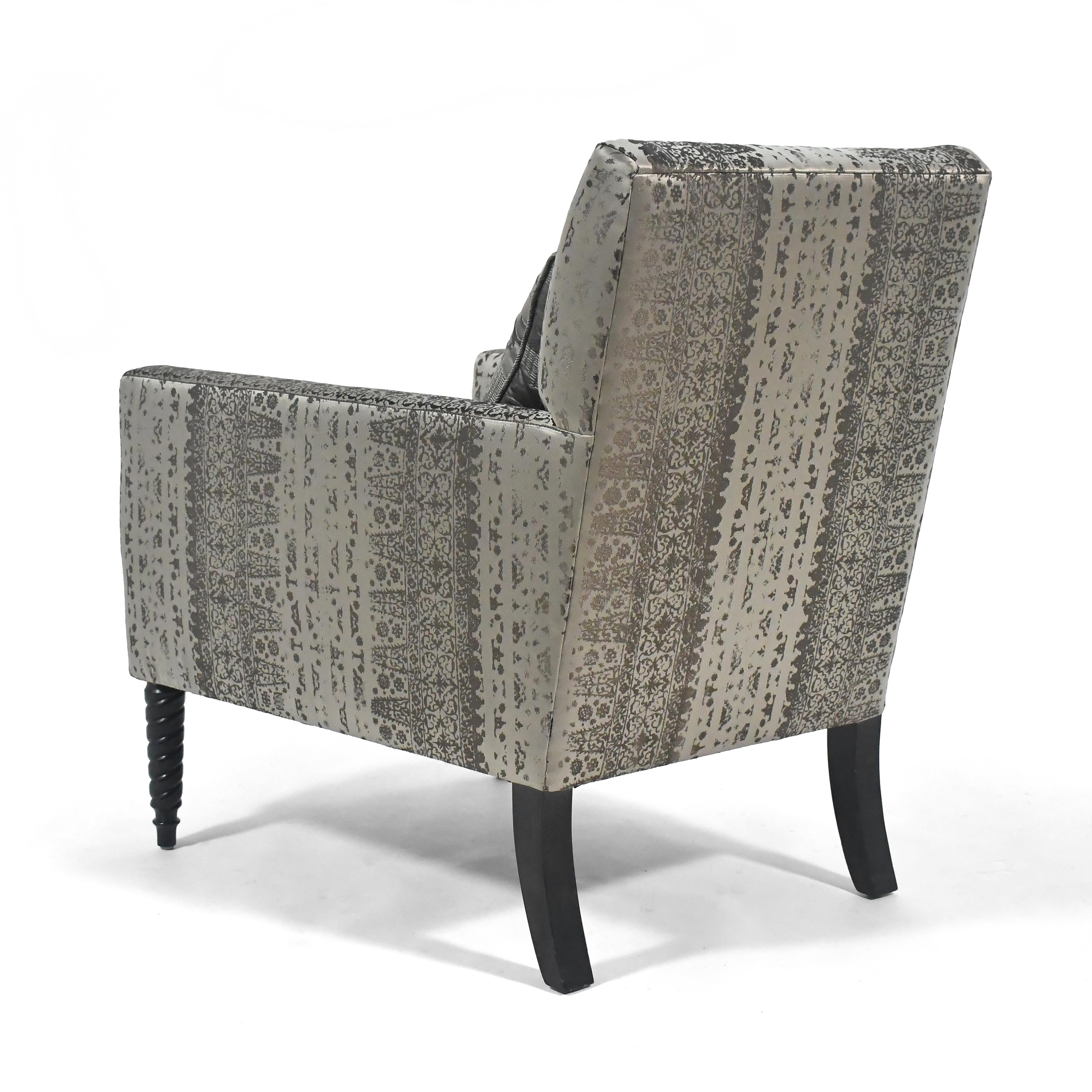 Contemporary Pair of Donghia Lounge Chairs For Sale