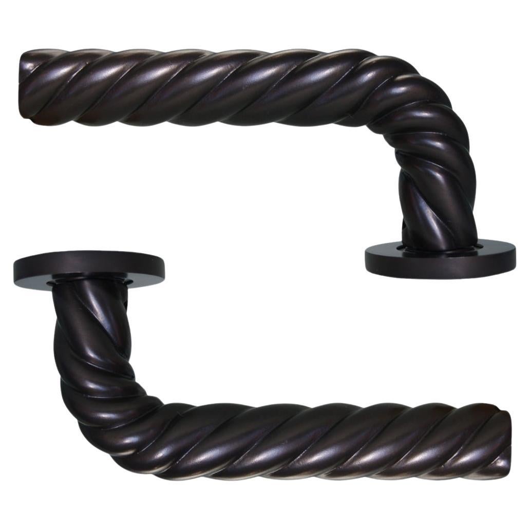 Pair Of Door Handle Twirl by Quintana Partners