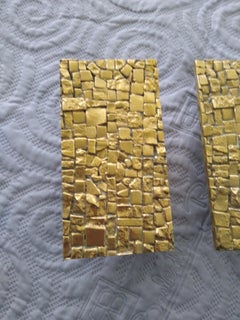 Pair of Door Pulls/Handles in Bronze, Italy 1970s