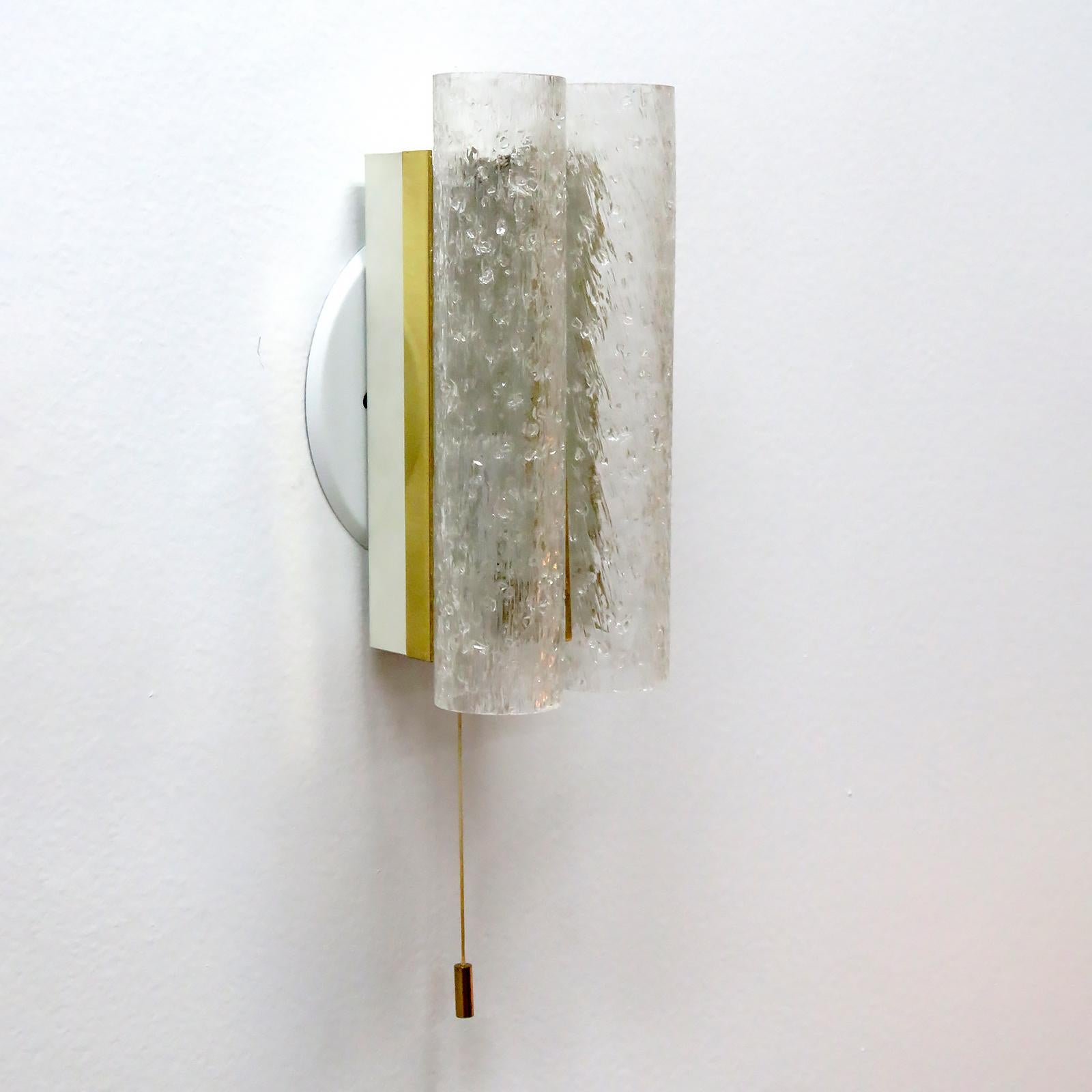 Tedesco Coppia di lampade da parete Doria, 1960 in vendita