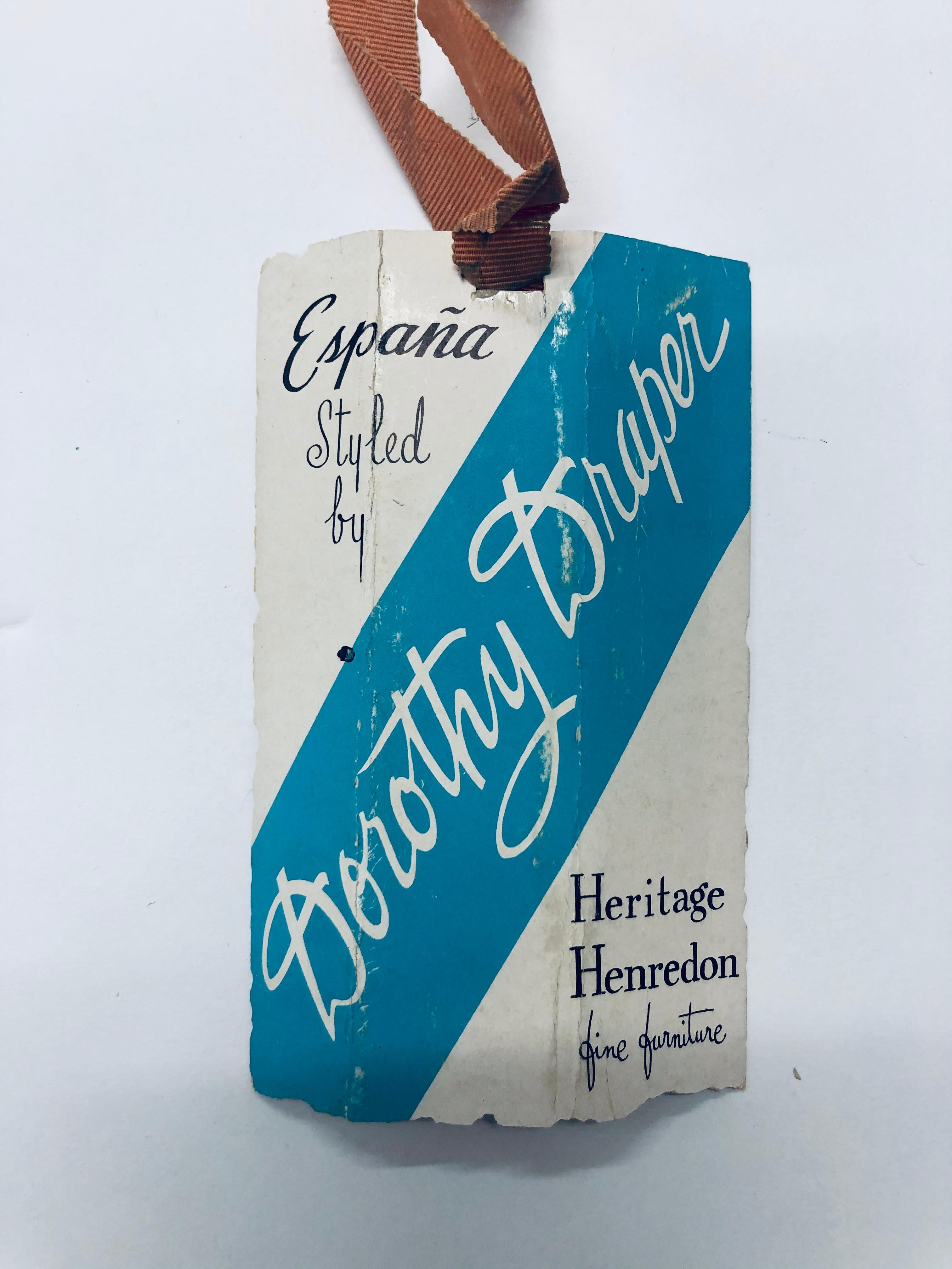 Ein Paar Espana-Schränke von Dorothy Draper für Heritage Henredon, um 1955 im Angebot 6