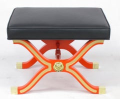 Pair of Dorothy Draper Espana Collection Benches For Heritage Henredon