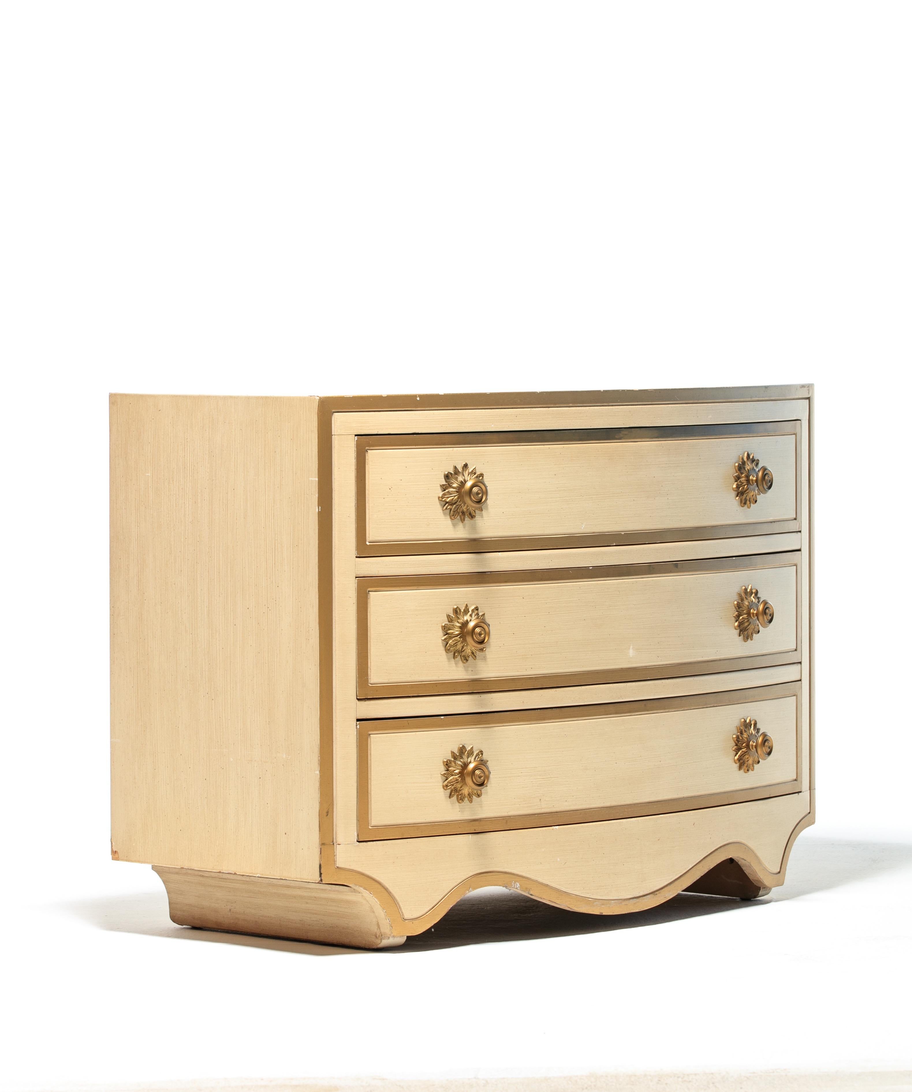 American Pair of Dorothy Draper Viennese Collection Chests, circa 1963