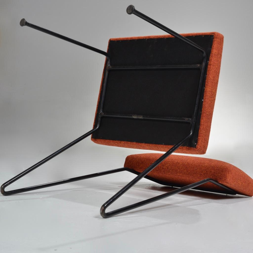  Dorothy Schindele rare paire de chaises à pieds en épingle à cheveux, vers 1949 en vente 4