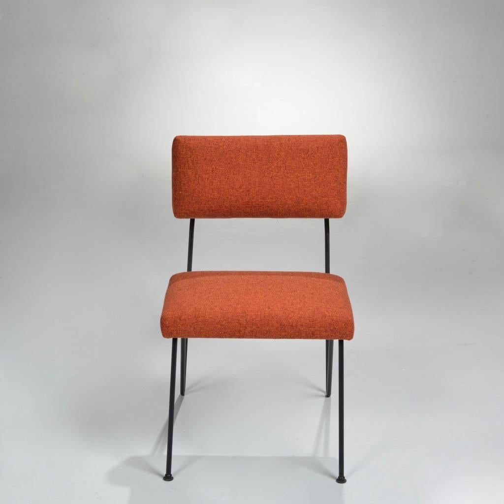 20ième siècle  Dorothy Schindele rare paire de chaises à pieds en épingle à cheveux, vers 1949 en vente