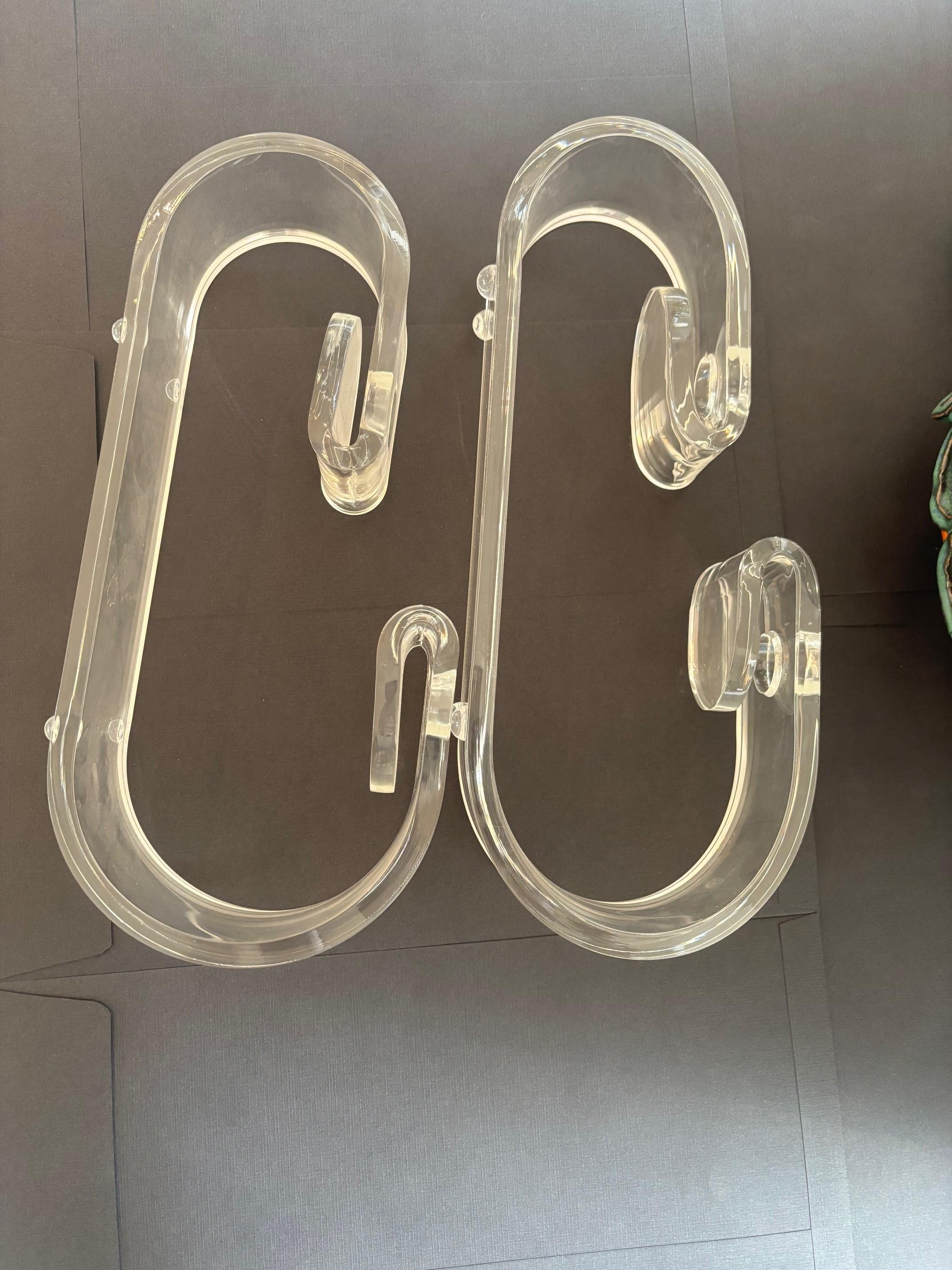 Mid-20th Century Pair of Dorothy Thorpe Candleholders For Sale