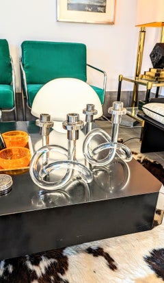 Pair of Dorothy Thorpe Candlesticks, 1970s