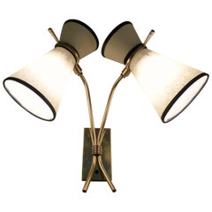 Vintage Pair of Double Diabolo Sonces by Maison Lunel, circa 1950