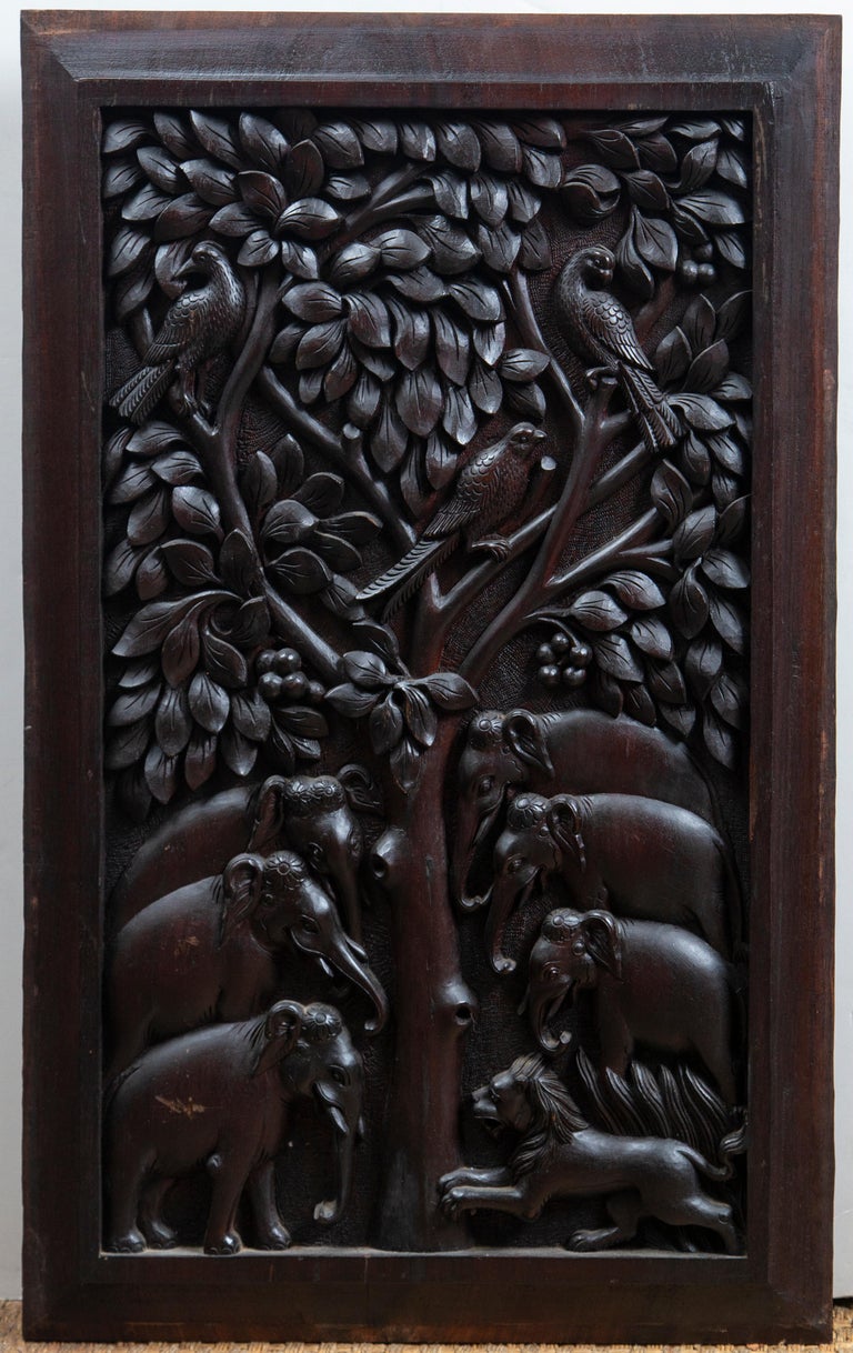 Indian Carved Wood Panels Carved Wood Wall Indian Panels South Quest