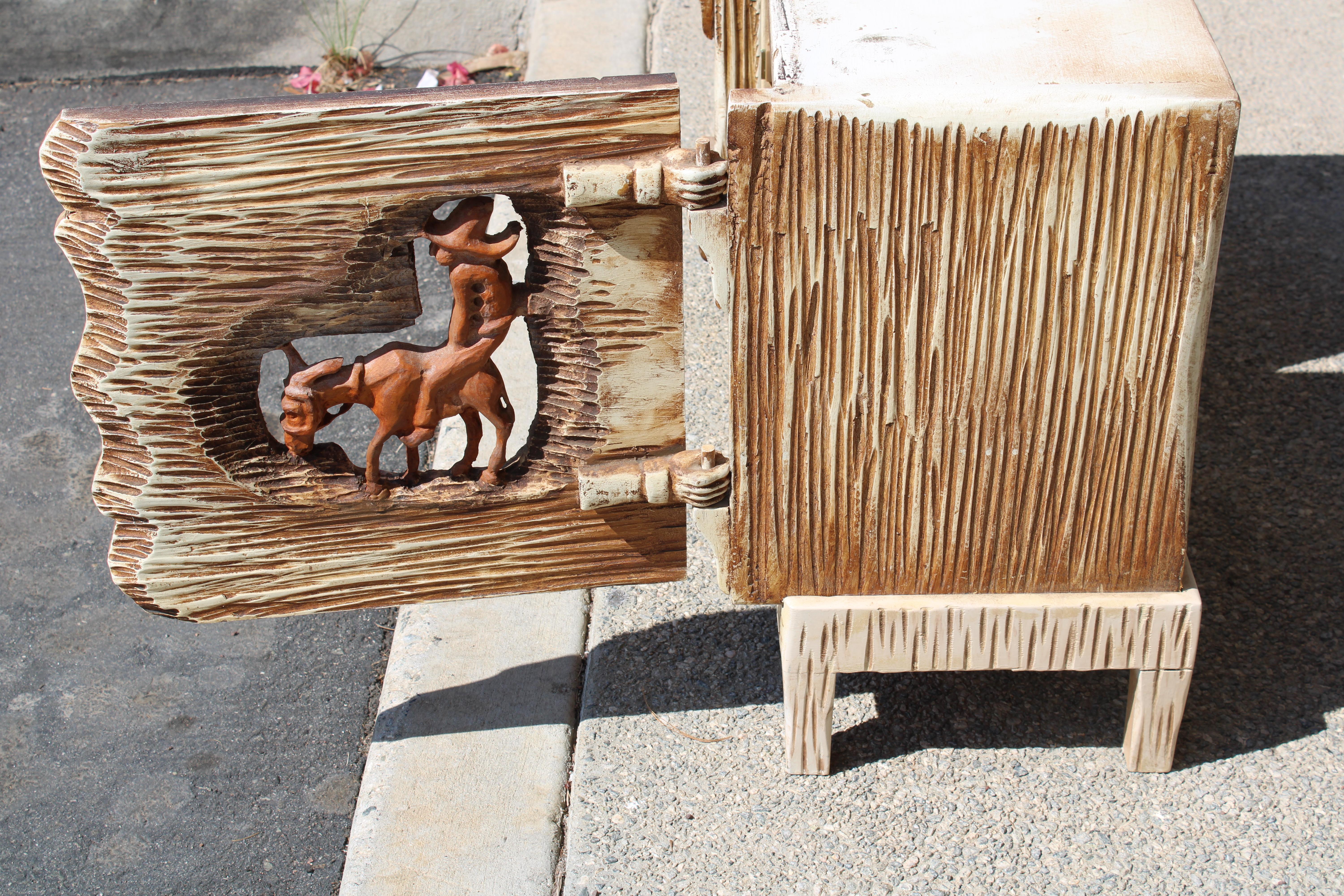 Paire de tables d'appoint du Dr. Harley Niblack (1894-1966) Bon état - En vente à Palm Springs, CA