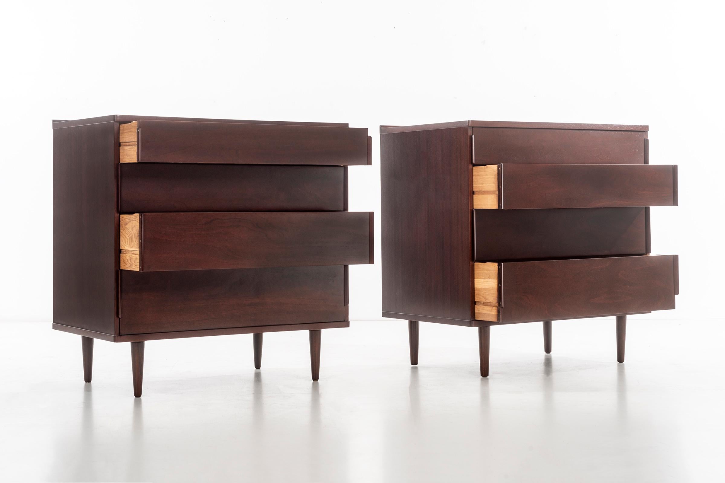 American Pair of Dressers by Edward Wormley for Dunbar