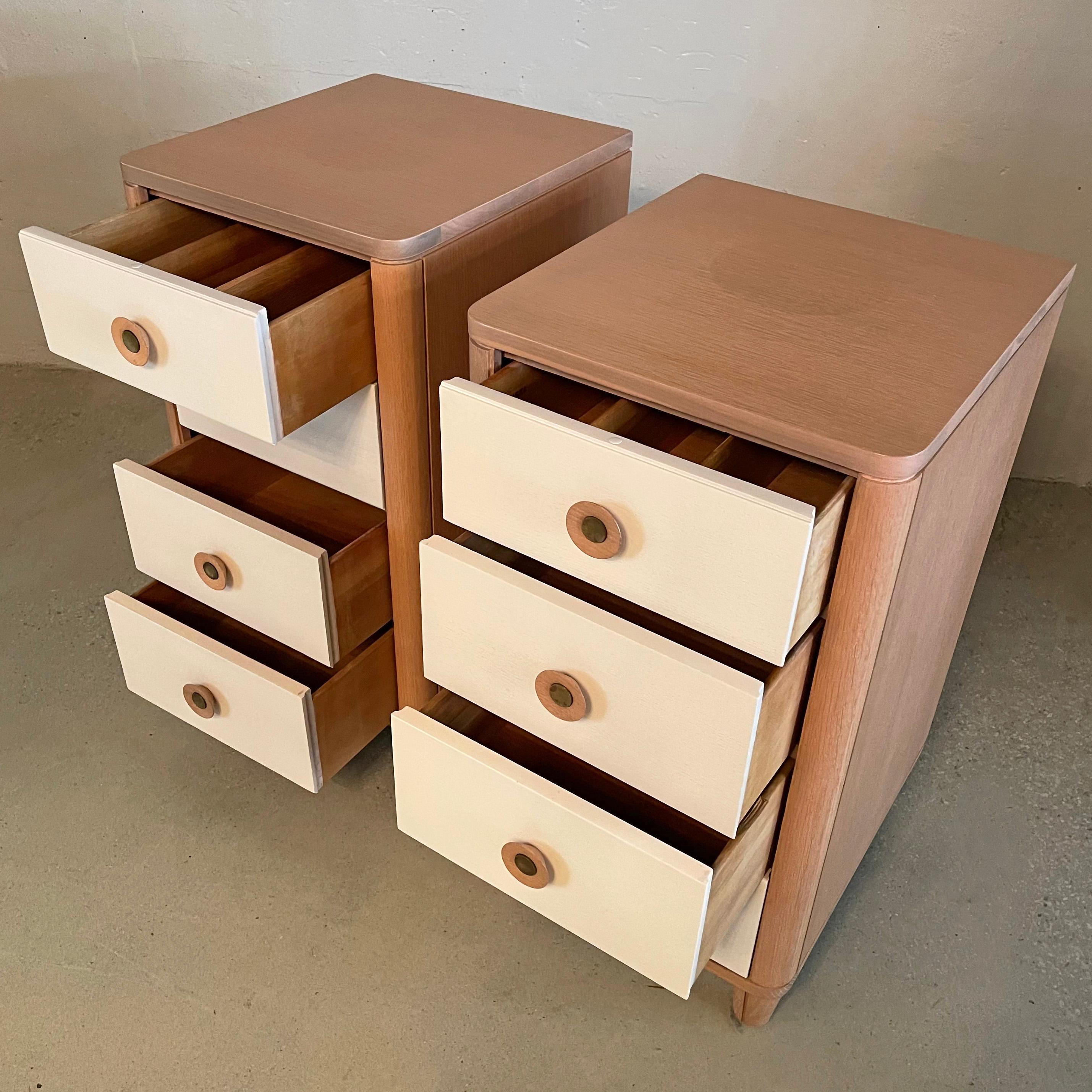 American Pair of Dressers by Raymond Loewy for Mengel