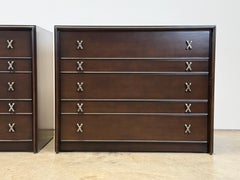 Pair of Dressers / Nightstands by Paul Frankl for Johnson Furniture