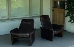 Paar DS-50 Liegestühle, De Sede