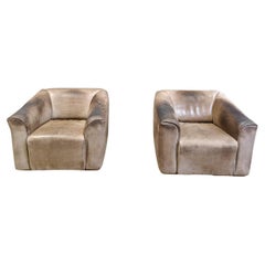 Coppia di poltrone DS47, anni '70