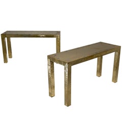 Vintage Pair of Dubarry Console Tables