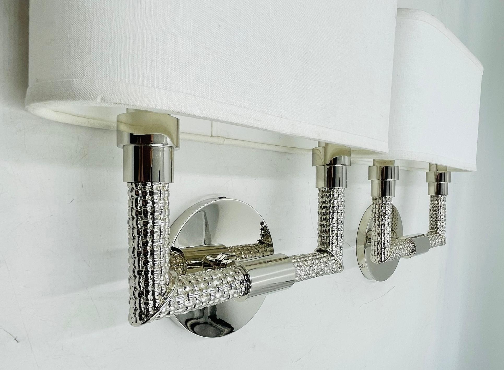 Placcato Coppia di applique 