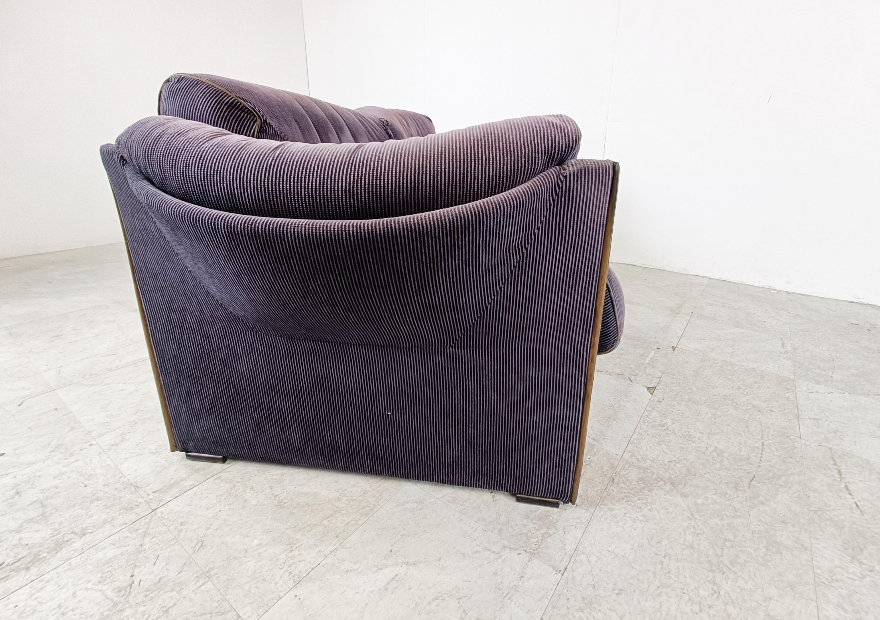 Pair of DUC sofas by Mario Bellini for Cassina, 1970s 4