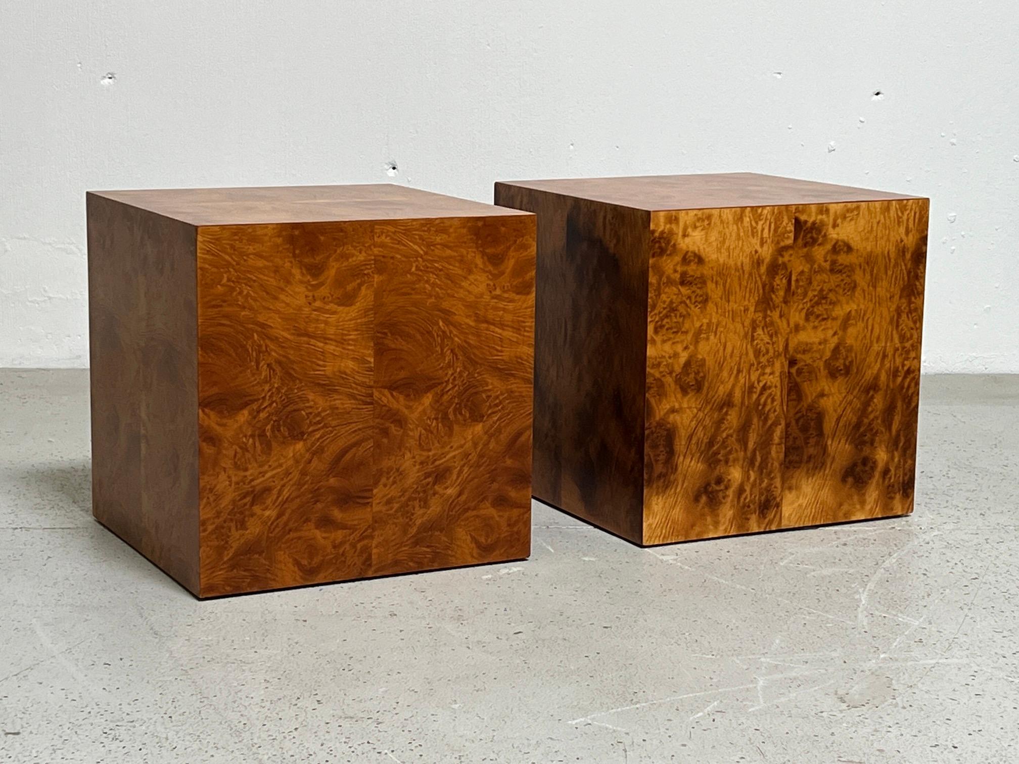 Pair of Dunbar Cube Tables by Edward Wormley 5